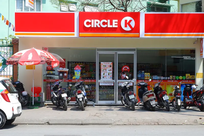 Thương hiệu Circle K đang dẫn đầu cửa hàng tiện lợi tại Việt Nam.