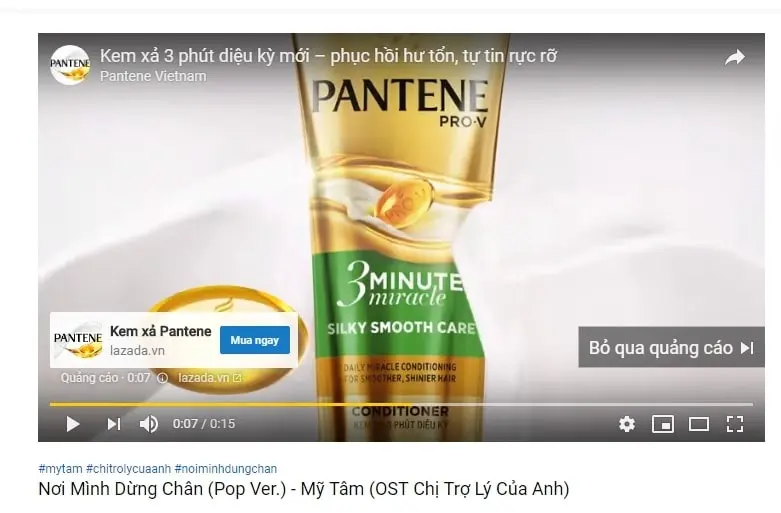 quảng cáo Trueview