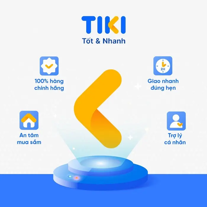 Logo mới của Tiki. (Ảnh: Tiki).